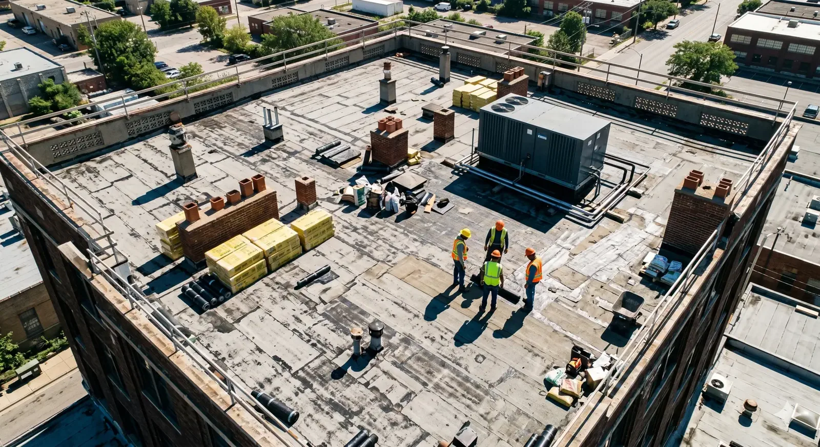 Commercial Roof Due Diligence Surveys in Georgetown, TX