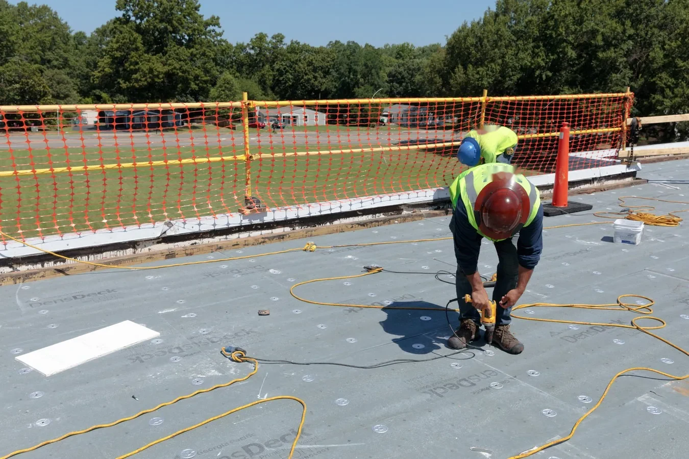 Commercial roof assessment in Georgetown, TX