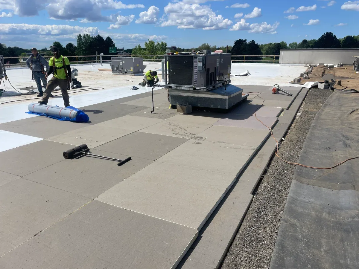 Commercial roof repair in Georgetown, TX
