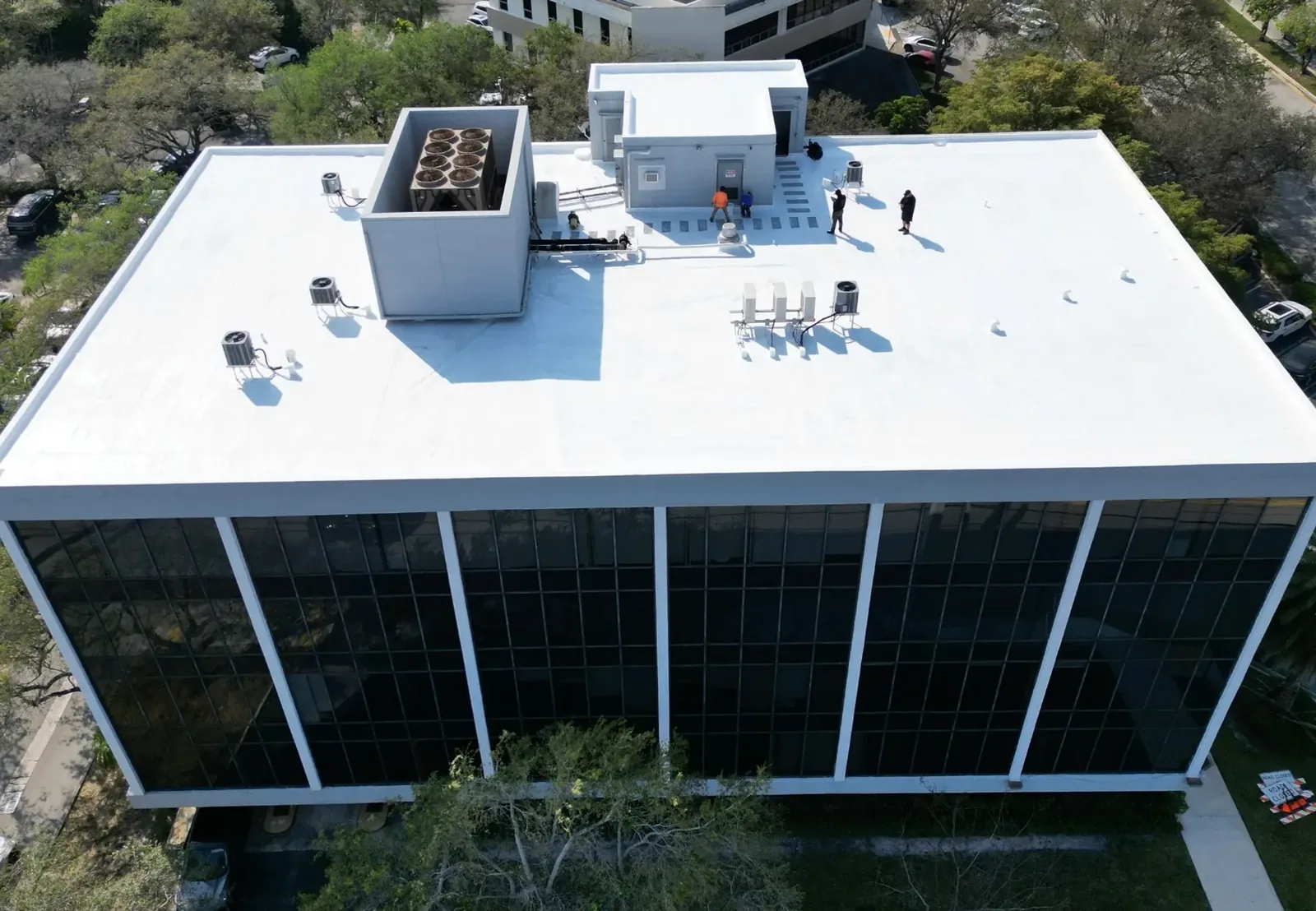 Commercial Cool Roof Installation in Georgetown, TX